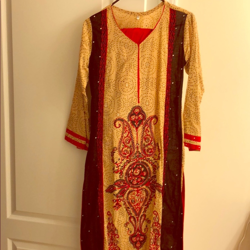 Pakistani Indian dress outfit 3-piece